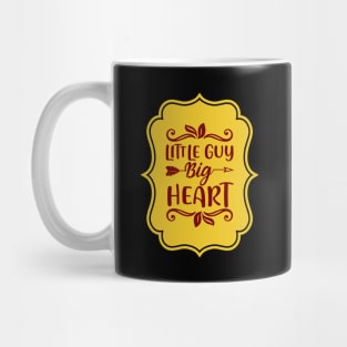 Little Guy Big Heart | Cute Kid's Mug